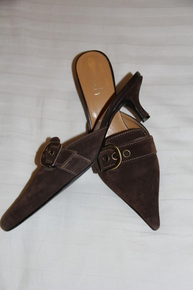 Image 3 of FAITH Brown Suede Shoes – Size 5 / 38