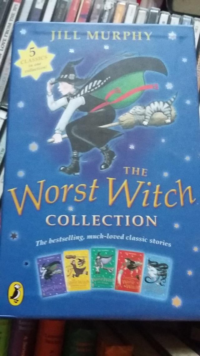 Preview of the first image of Boxed Set of 5 Jill Murphy Books- The Worst Witch Collection.