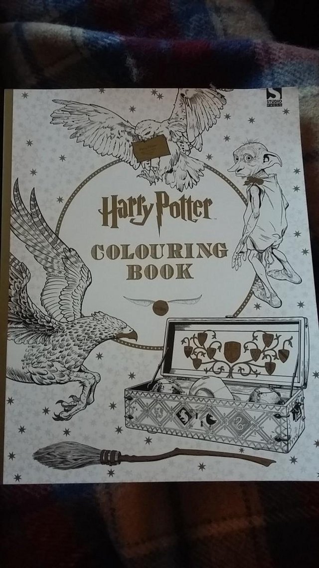 Preview of the first image of New Harry Potter Colouring Book.