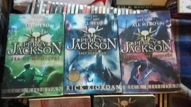 Preview of the first image of Rick Riordan - Percy Jackson Paperback Book.