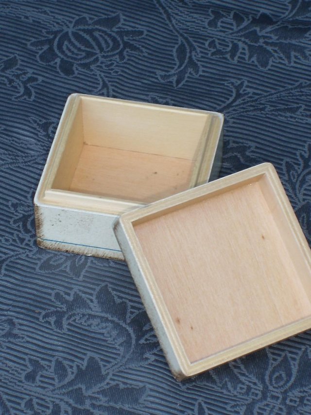 Image 3 of Vintage Florentine Painted Wood Box