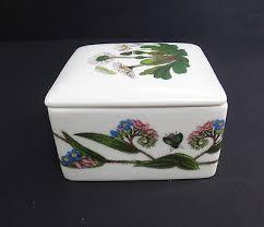 Image 6 of Portmeirion Botanic Garden Square Trinket Box - NEW