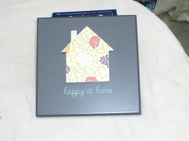 Image 4 of Happy At Home Sign