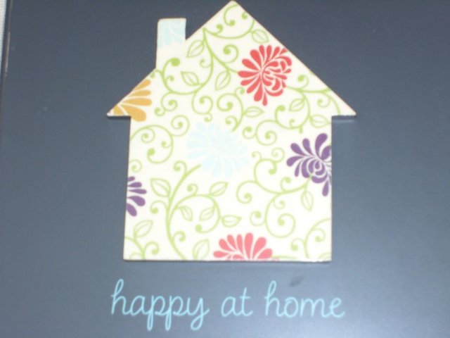 Image 5 of Happy At Home Sign