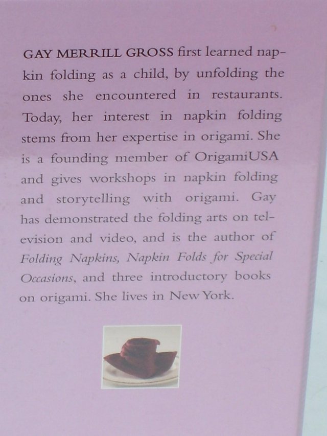 Image 4 of The Art Of Napkin Folding - NEW