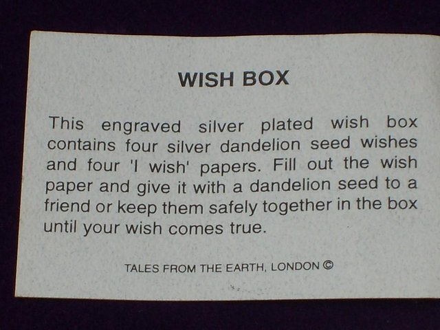 Image 4 of Tales From The Earth–Silver Plated Wish Box - NEW