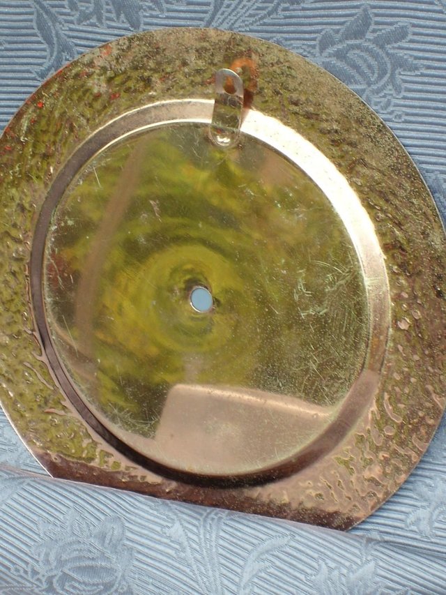 Image 4 of Small Shabby Chic Metal Surround Porthole Mirror