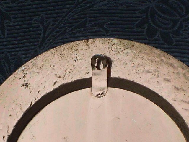 Image 5 of Small Shabby Chic Metal Surround Porthole Mirror