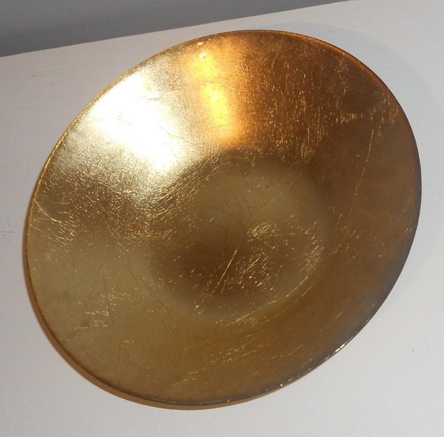 Image 4 of Gold Glass Bowl