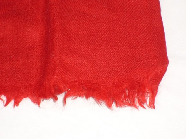 Image 3 of Large Kashmir Wool Paisley Stole NEW!
