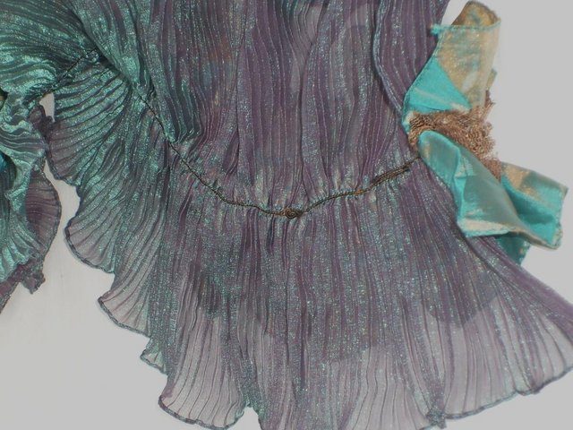 Image 4 of TIE RACK FRANGI Ruffle Scarf - NEW WITH TAGS