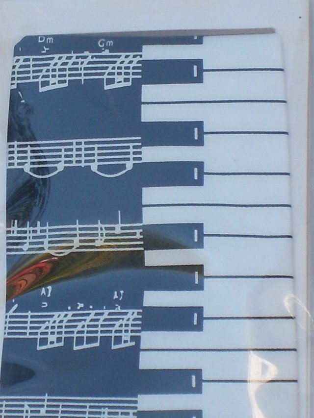 Image 4 of HANDPAINTED Silk Piano/Music Tie NEW!