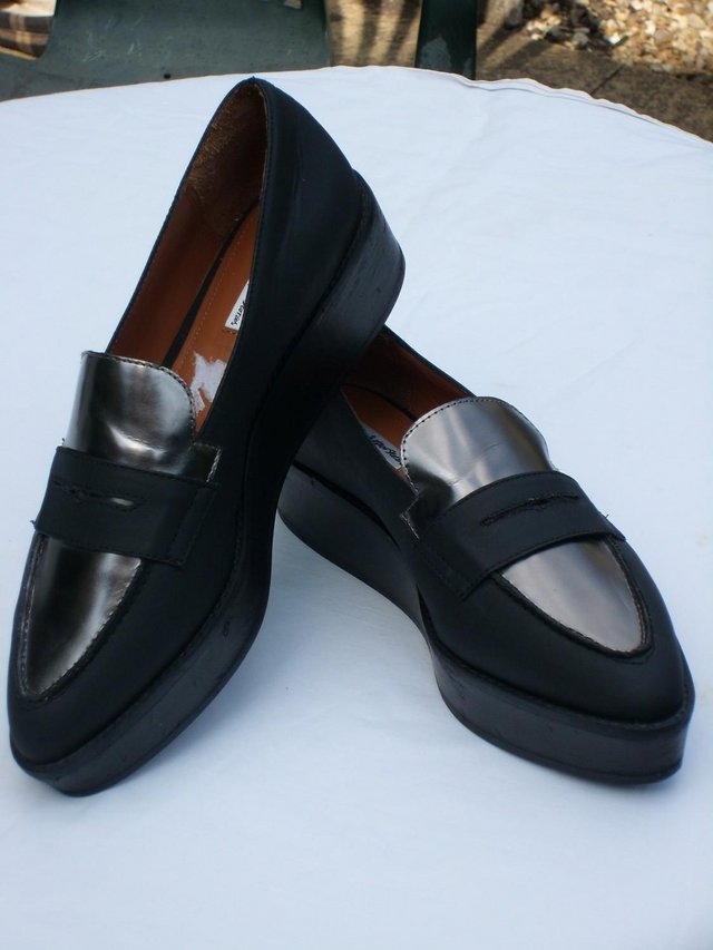 Image 4 of &OTHER STUFF–Platform Loafer Shoes–Size 6.5/40 NEW!