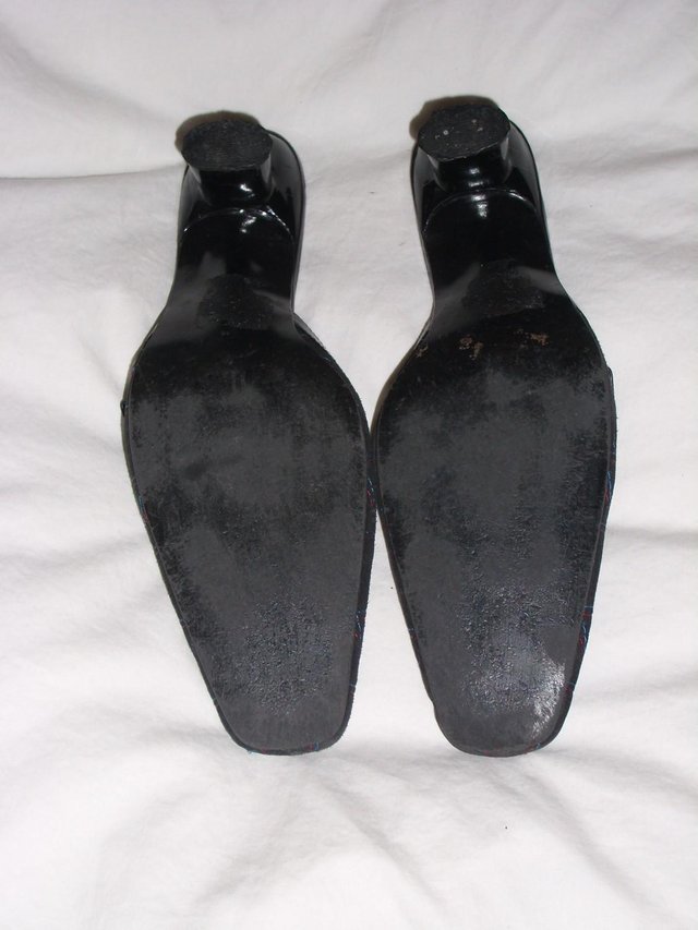 Image 4 of Faith Solo Black Suede Shoes – Size 5/38