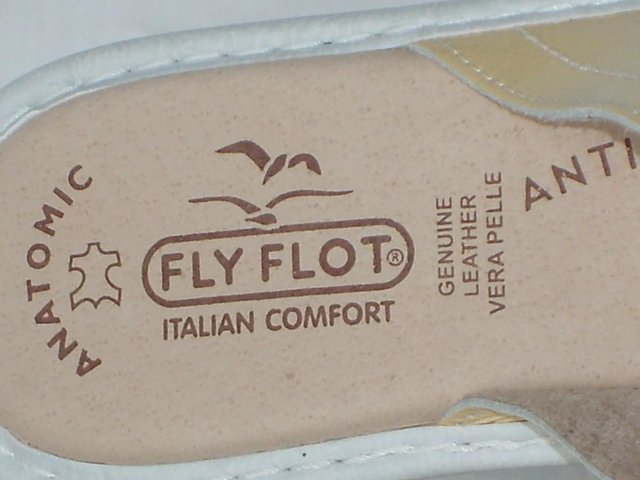 Image 3 of PAVERS FLY FLOT Leather Mule Shoes – Size 5/38 NEW