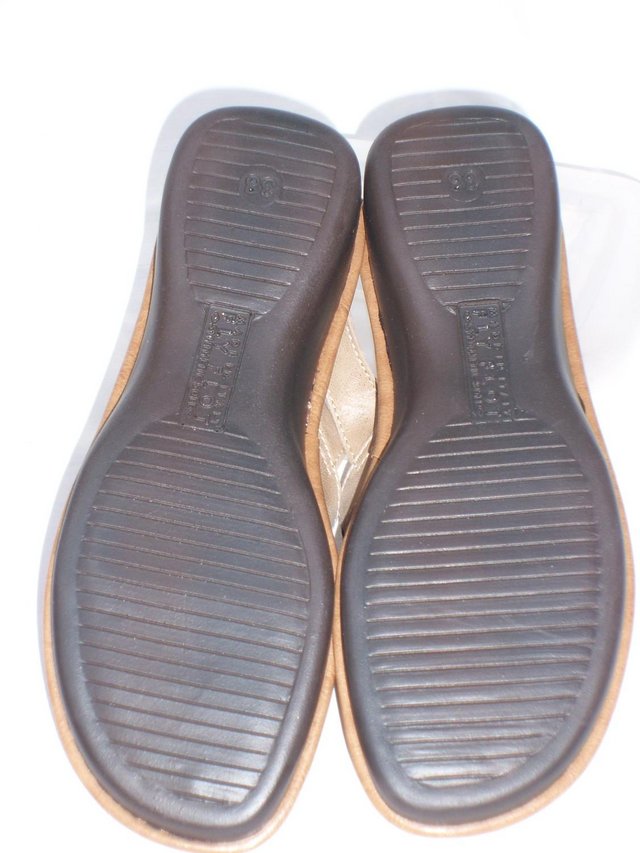 Image 5 of PAVERS FLY FLOT Leather Sandal Shoes – Size 5/38 NEW