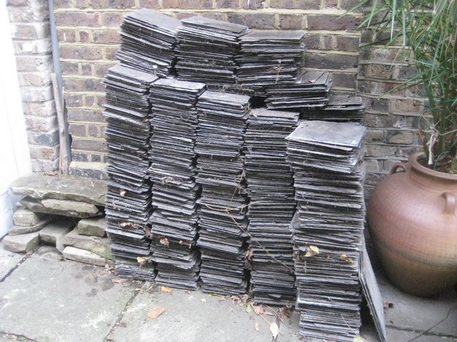 Preview of the first image of Slate Roofing Tiles For Sale, Very Good Quality.