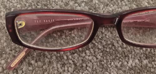 Image 2 of Ted Baker Razor fish Full Rim Glasses With Case & Cloth