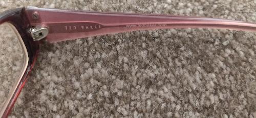Image 3 of Ted Baker Razor fish Full Rim Glasses With Case & Cloth
