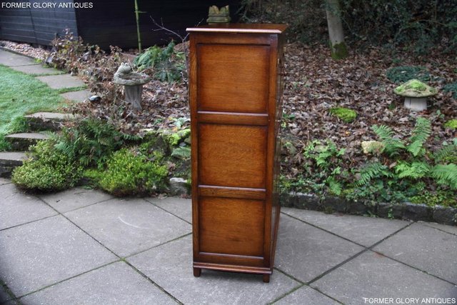 Image 56 of A TITCHMARSH AND GOODWIN SOLID OAK ELM DRINKS WINE CABINET