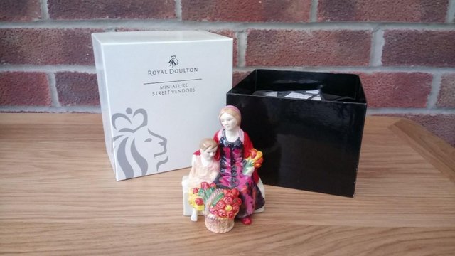 Preview of the first image of Royal Doulton Miniature Street Vendors Collection.