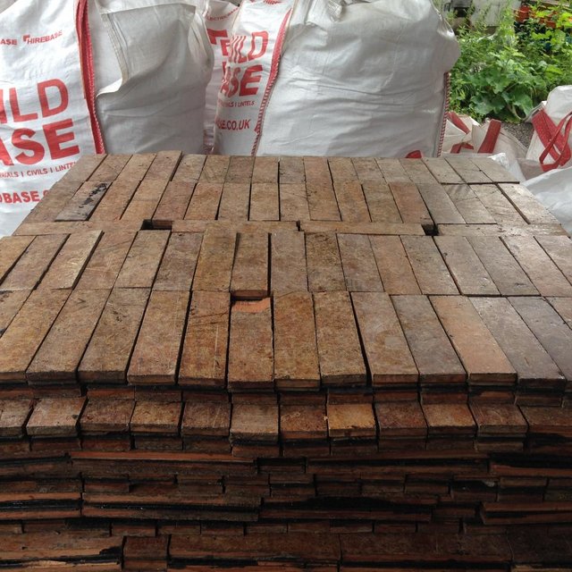 Preview of the first image of Reclaimed Parquet Wood Flooring.