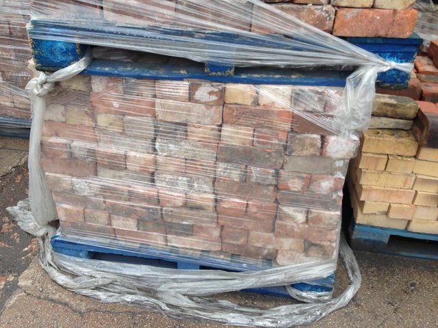 Preview of the first image of Reclaimed Handmade Bricks 2.5 inch / 3inch.