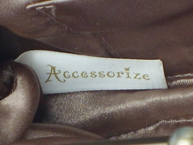 Image 4 of ACCESSORIZE Snap Top Bow Handbag/Clutch