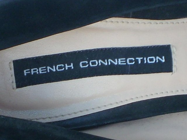 Image 3 of FRENCH CONNECTION Black Shoes– Size6/39 NEW