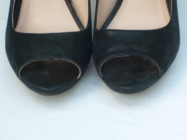 Image 4 of FRENCH CONNECTION Black Shoes– Size6/39 NEW