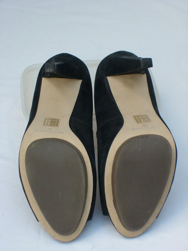 Image 5 of FRENCH CONNECTION Black Shoes– Size6/39 NEW
