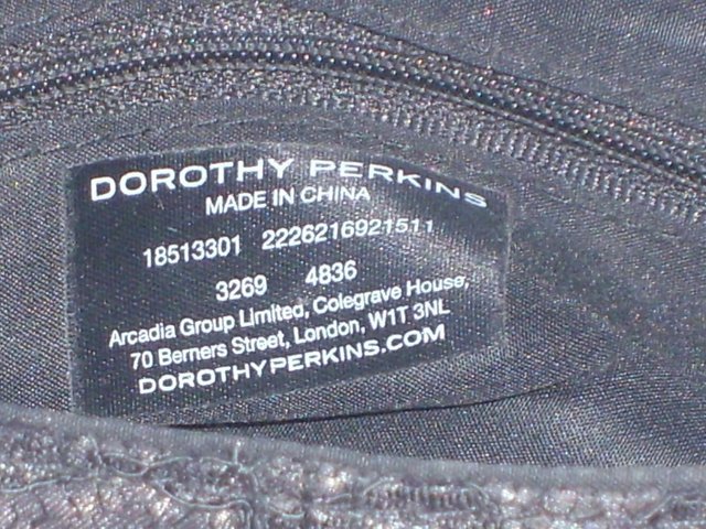 Image 5 of DORETHY PERKINS Black Lace Clutch Bag