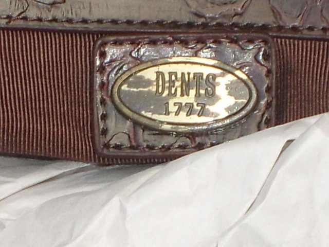 Image 5 of DENTS Brown Faux Furry Shoulder Handbag
