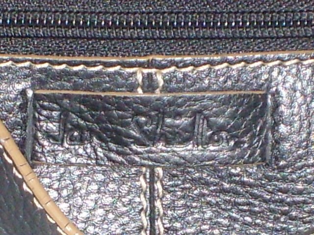Image 6 of JANE SHILTON Black Leather Shoulder Handbag
