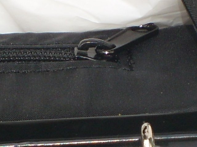 Image 4 of GAP Black Snap Top Handbag NEW!