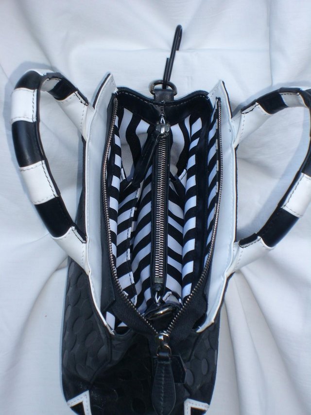 Image 4 of ALEXA JAY Mini Domino Leather Grab Bag Handbag