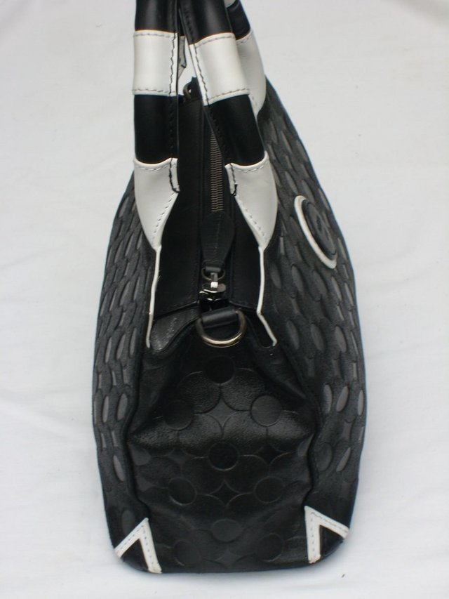 Image 7 of ALEXA JAY Mini Domino Leather Grab Bag Handbag