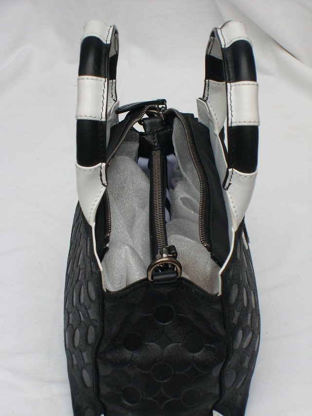 Image 8 of ALEXA JAY Mini Domino Leather Grab Bag Handbag