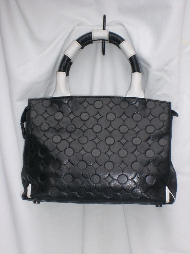 Image 11 of ALEXA JAY Mini Domino Leather Grab Bag Handbag