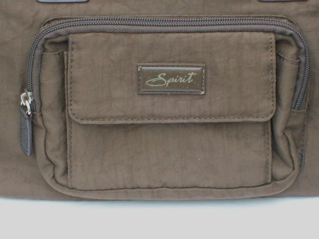 Image 4 of SPIRIT Lightweight Brown Grab Bag/Handbag