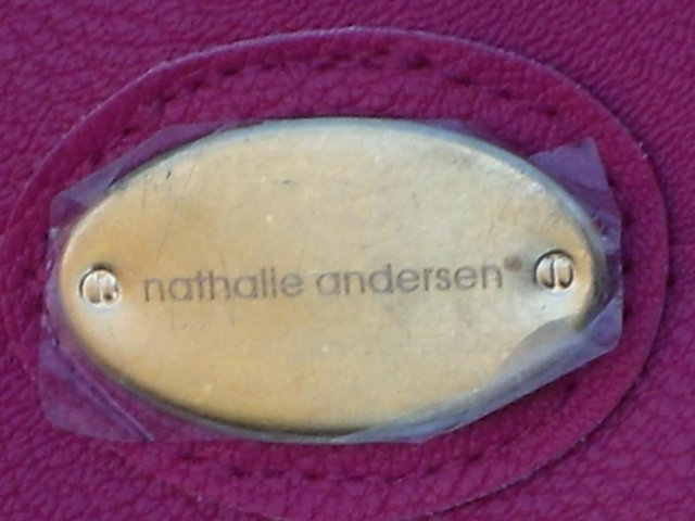 Image 4 of NATHALIE ANDERSEN Hot Pink Shoulder Handbag NEW
