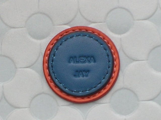 Image 4 of ALEXA JAY Powder Blue Leather Grab Bag/Handbag