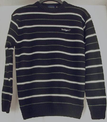 Preview of the first image of GORGEOUS BOYS STRIPED JUMPER BY ROCKPORT AGE 12/13 YRS.
