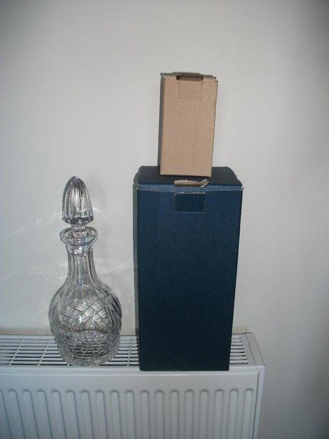 Image 3 of NEW CRYSTAL CUT DECANTER