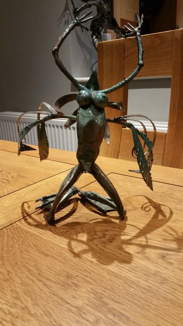 Preview of the first image of Swamp Fairies - Individual Metal Skulptures by Luke Kite.