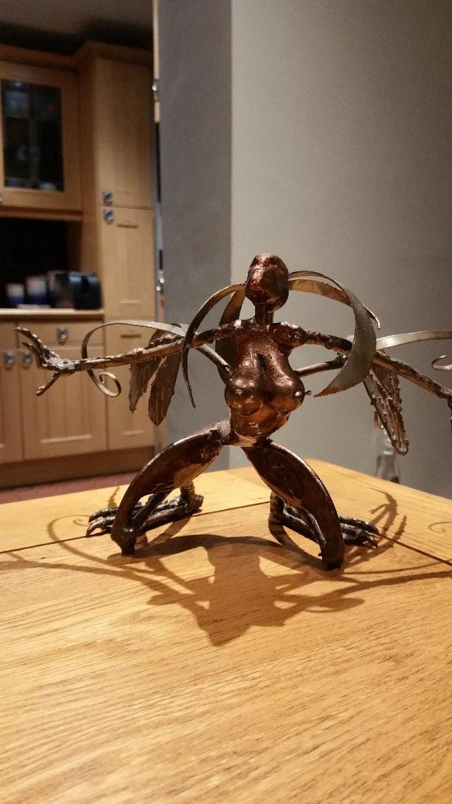 Image 3 of Swamp Fairies - Individual Metal Skulptures by Luke Kite