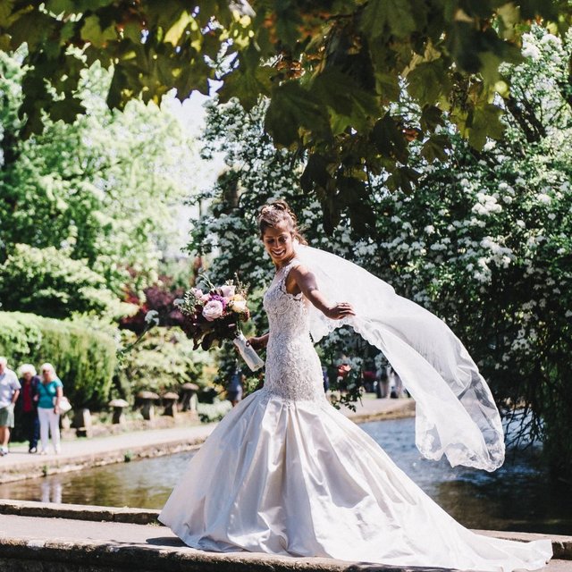 Image 3 of Stunning Maggie Sottero wedding dress 8-10 UK