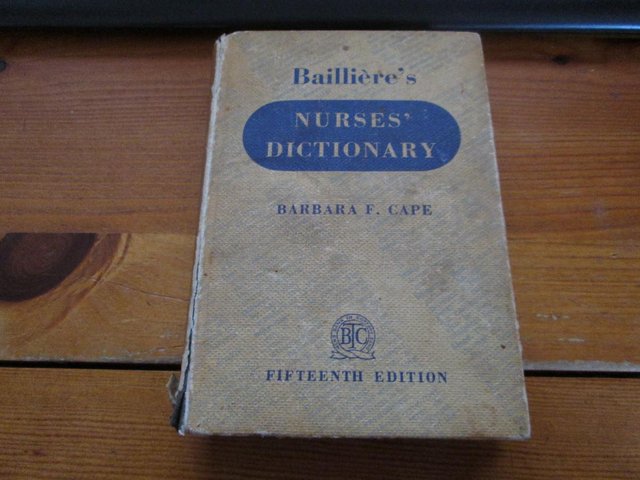 Image 2 of Bailliere's Nurses Dictionary 15th edition 1961(incl P&P)