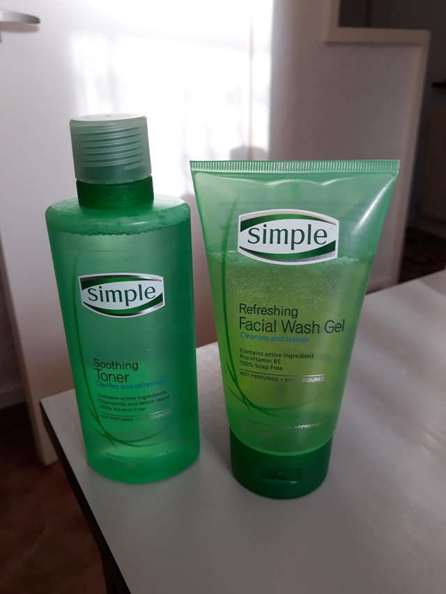 Preview of the first image of Simple soothing toner etc.