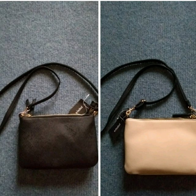 Preview of the first image of Papaya Two Colour Crossbody Bag BNWT.